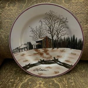 Bob Timberlake Plate